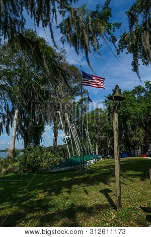 Lake Eustis, Fl/united States - 03/15/19 - Lake Eustis Sailing Club In Florida On The Weekend Of The