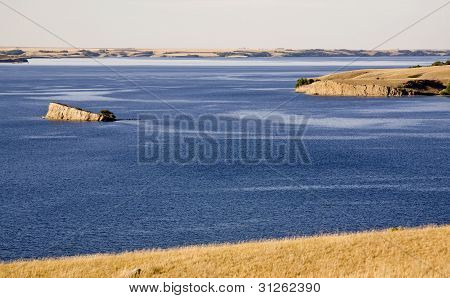 Lac Diefenbaker en Saskatchewan