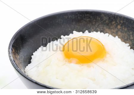 Japanese Cooked Rice With Raw Egg, Tamago Kake Gohan