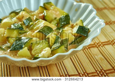 Khatta Meetha Kaddu, Punjabi  Sweet Sour Pumpkin With Fenugreek Seeds.