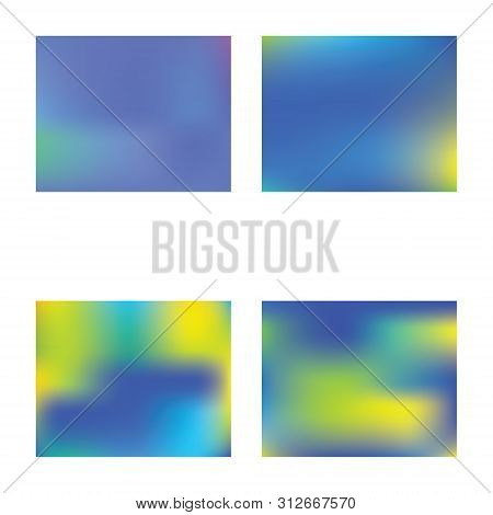 Modern Concept In Color Pattern. Unreal Splash And Spreading Spot. Eps. Vector Illustration Show. Bl