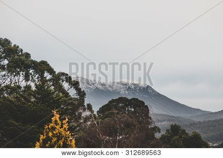 Australian Countryside Landscape In Winter
