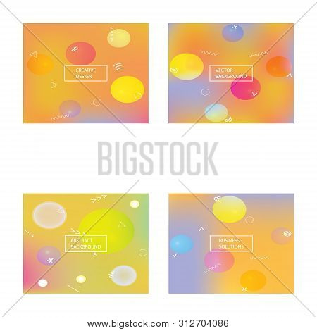 Modern Concept In Color Pattern. Great Splash And Spreading Spot. Eps. Vector Illustration Flat. Yel