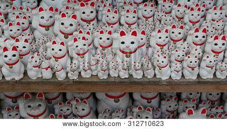 Gotokuji Shrine in Tokyo city