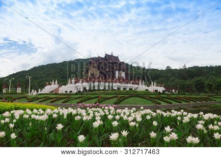 Chiang Mai, Thailand At Royal Flora Ratchaphruek Park.
