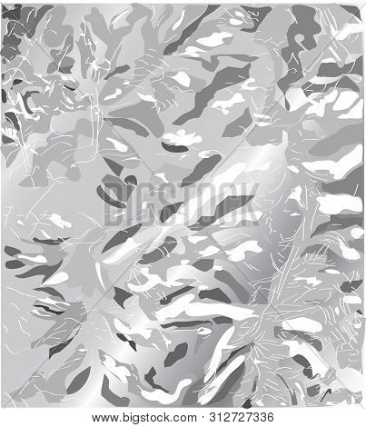 Alluminium Rough Wrinkle Foil Texture.silver Foil Texture Background.silver Texture