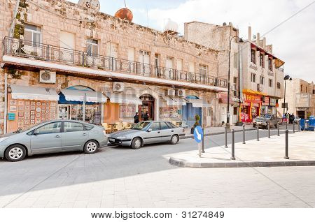Katu kaupungin Madaba, Jordan