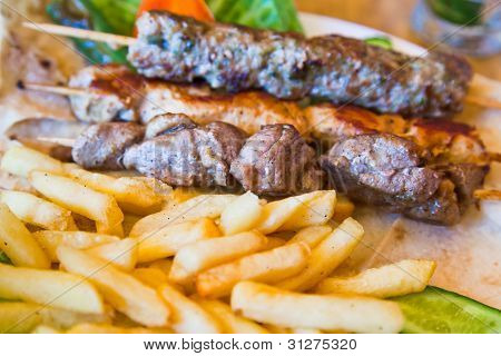 Spyddene Mix arabisk grillspyd