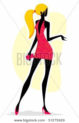 Senhora elegante