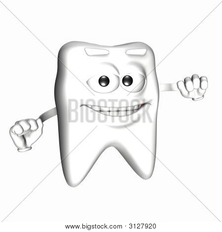 Smiley diente - Recuerde Floss