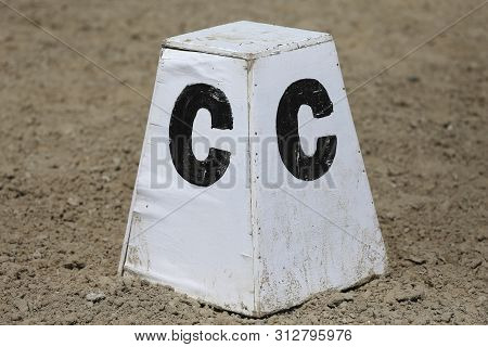 Alphabet Dressage Letter Post For A Dressage Arena