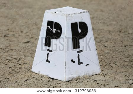 Alphabet Dressage Letter Post For A Dressage Arena