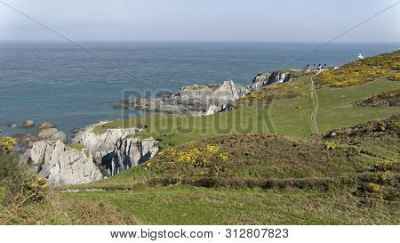 Coast At Bull Point, North Devon, Uk