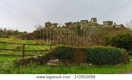 The Rock Of Dunamase Is The Ruins Of A 9th Century Castle In County Laois, Ireland