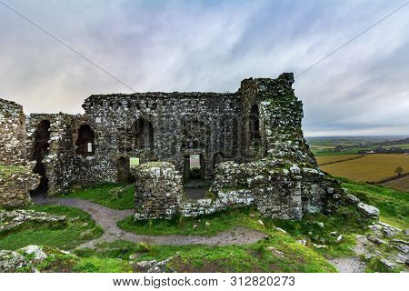 The Rock Of Dunamase Is The Ruins Of A 9th Century Castle In County Laois, Ireland