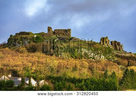 The Rock Of Dunamase Is The Ruins Of A 9th Century Castle In County Laois, Ireland