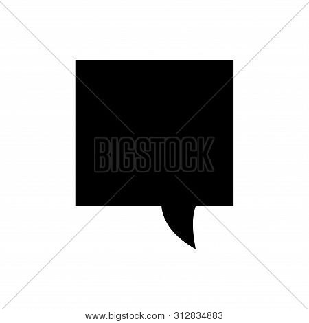 Speech Bubble Vector Icon For Apps And Websites