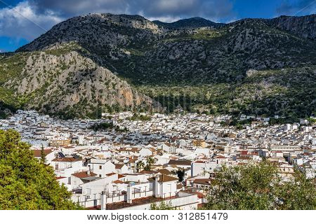 Ubrique, Cadiz. Spain. White Villages Of Andalusia In The Park Of Alcornocales