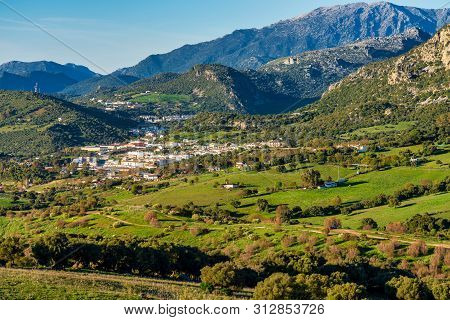 Ubrique, Cadiz. Spain. White Villages Of Andalusia In The Park Of Alcornocales