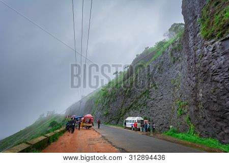 A View Point In Vagamon Hills Station
