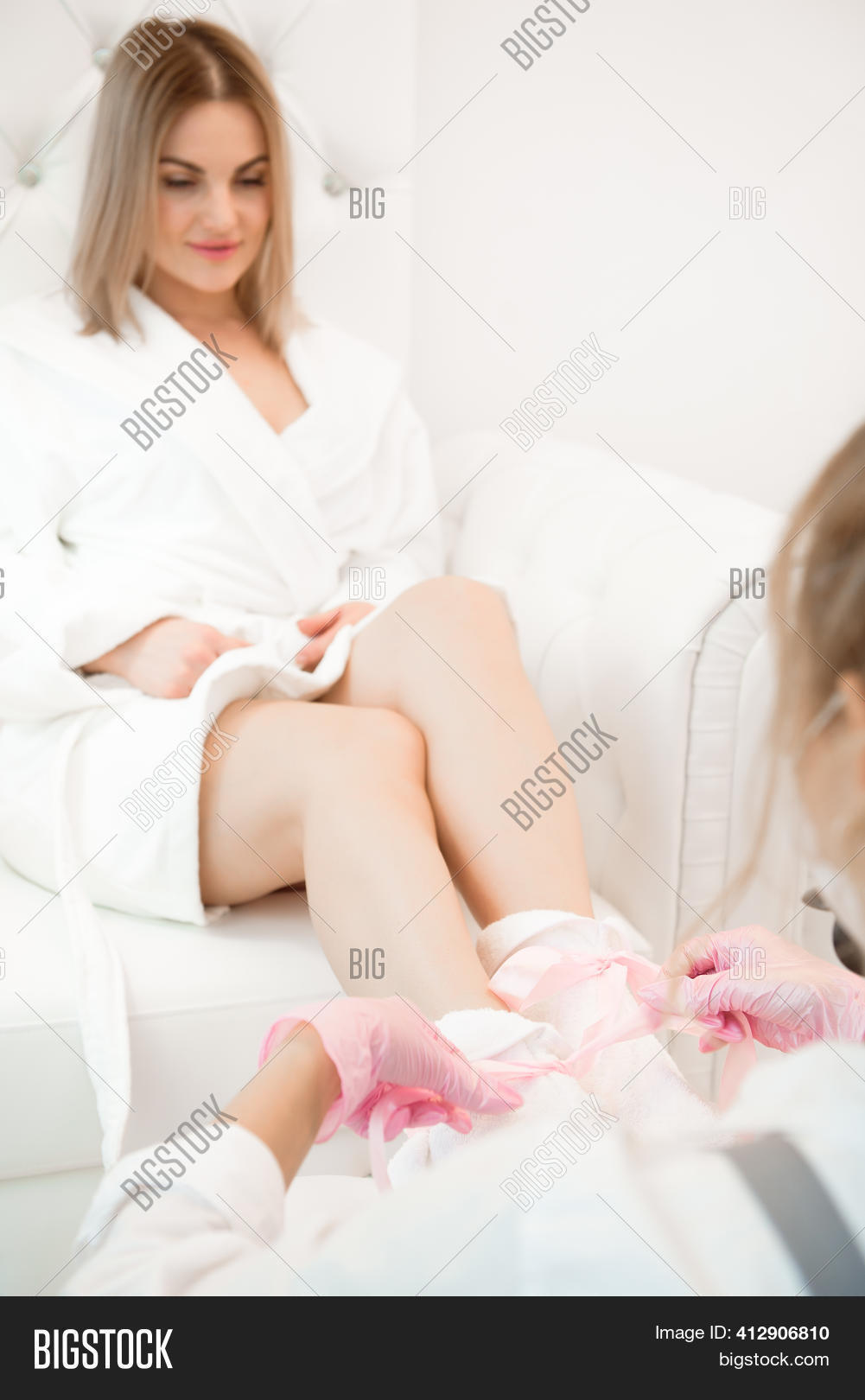Wax Bath Feet Beauty Image & Photo (Free Trial) Bigstock