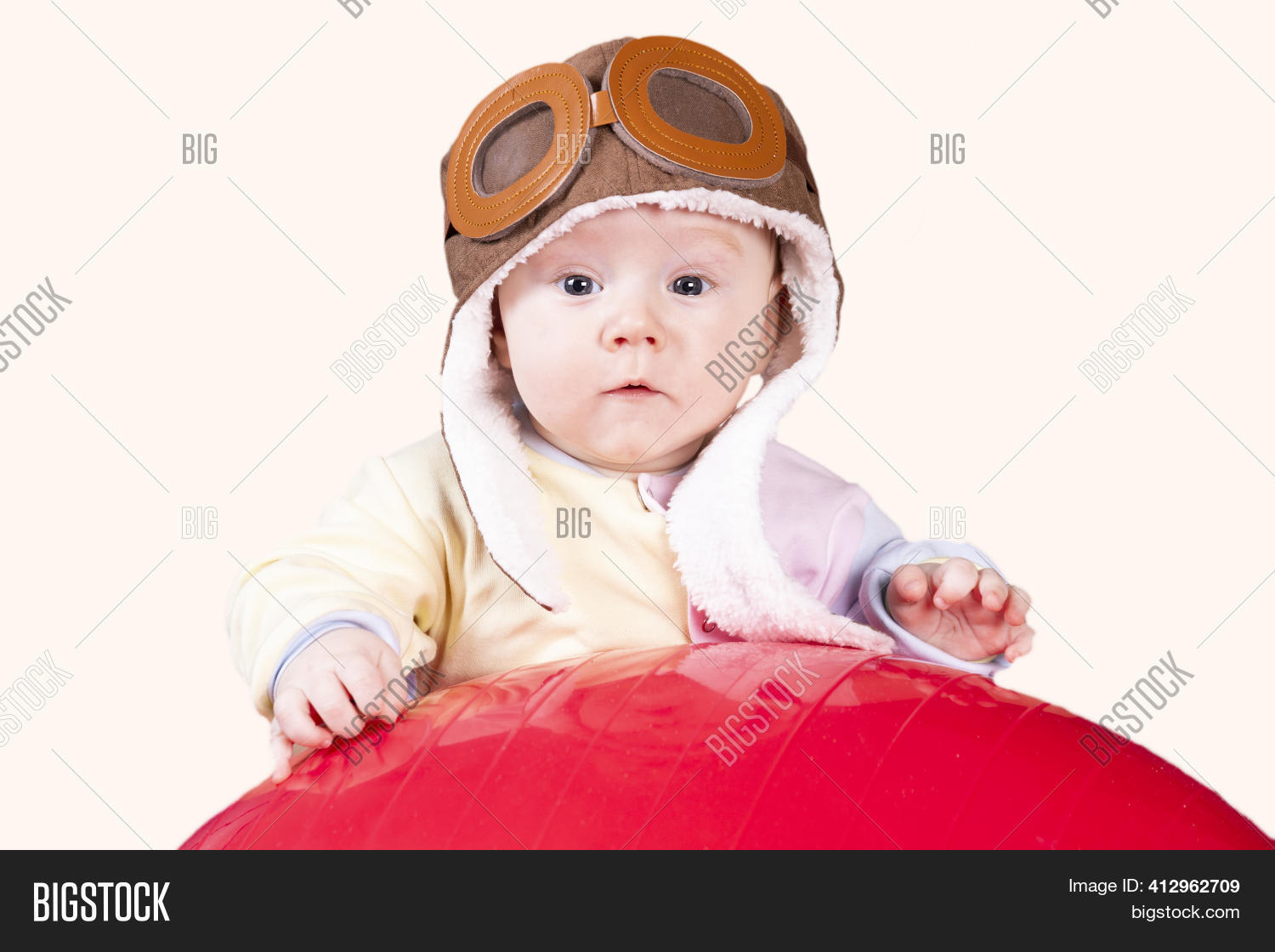 Baby Aviator, Pilot Image & Photo (Free Trial) | Bigstock
