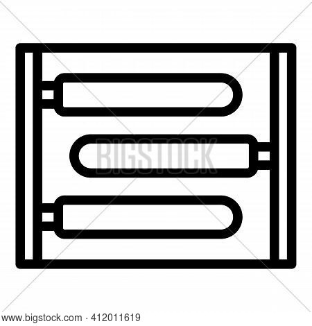 Medical Uv Lamp Icon. Outline Medical Uv Lamp Vector Icon For Web Design Isolated On White Backgroun