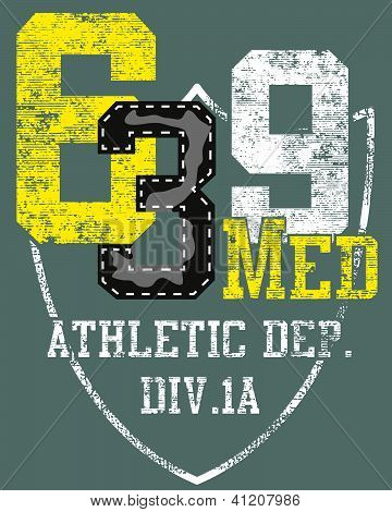 Sport nummer design