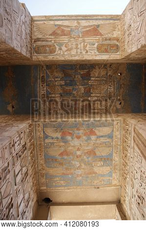 Ruins Of The Egyptian Karnak Temple, The Largest Open-air Museum In Luxor.