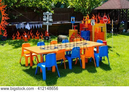 Candy Bar On Boy Birthday Party Hot Wheels Or Racing Theme
