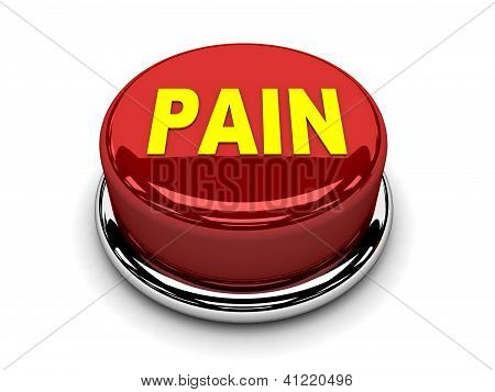 3D düğmesini kırmızı acı durdurmak itme