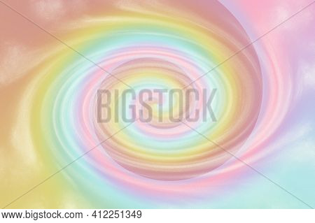 Tie Dye Striped Pattern Abstract Background. Cotton Fabric Abstract Texture Background.