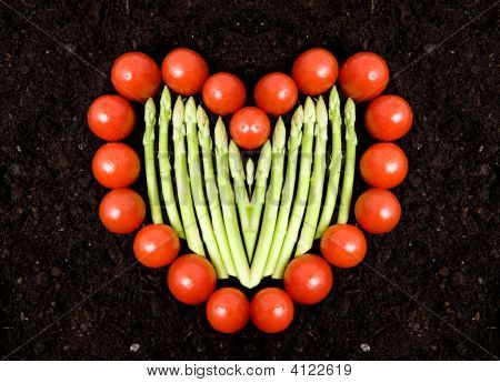 Plantaardige hart