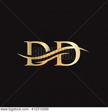 Dd Logo Design. Initial Dd Letter Logo Design.