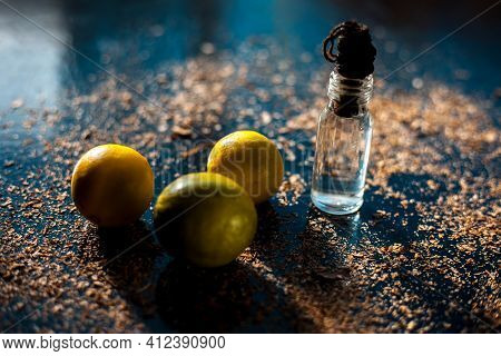 Non-toxic Glycerine Moisturizer Consisting Of Some Glycerine Well Mixed With Lemon Juice,