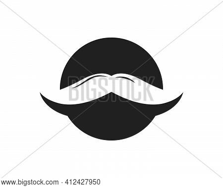 Mustache Icon Vector Illustration Design