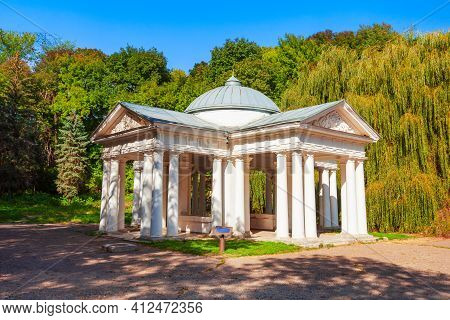 Mineral Water Pavilion In Kurortny Park Of Yessentuki, A Spa City In Caucasian Mineral Waters Region