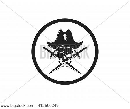 Pirate Vector Icon Illustration Design
