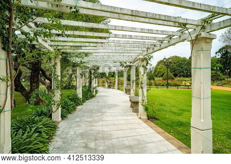 Rosedal park in Buenos Aires Argentina