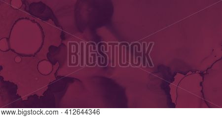 Red Wine Splash. Watercolor Maroon Pattern. Abstract Burgundy Paper. Dark Maroon Pattern. Color Wine