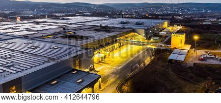 Main Amazon Logistics Center In Germany Bad Hersfeld - Bad Hersfeld, Germany - March 11, 2021