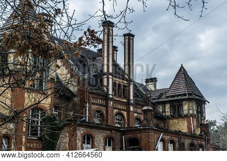 Famous Lost Place Beelitz Heilstaetten In Germany - Travel Photography