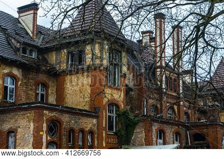 Famous Lost Place Beelitz Heilstaetten In Germany - Travel Photography