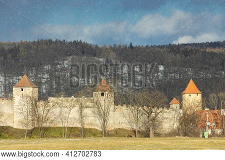 Veveri castle in South Moravia, Czech Republic