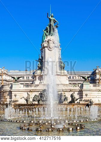 The Palace Of The Argentine National Congress Or Palacio Del Congreso Is A Seat Of The Argentine Nat
