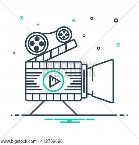 Mix Icon For Feature Films Documentary Shooting Entertainment Filmmaking