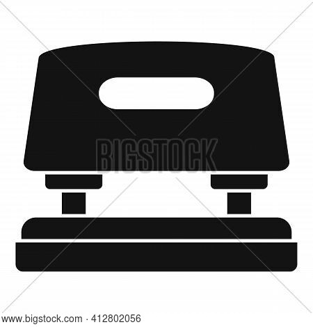 Puncher Tool Icon. Simple Illustration Of Puncher Tool Vector Icon For Web Design Isolated On White 