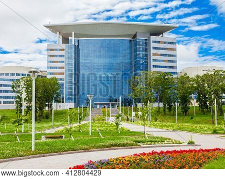 Vladivostok, Russia - July 18, 2016: Far Eastern Federal University Or Dalnevostochny Federalny Univ