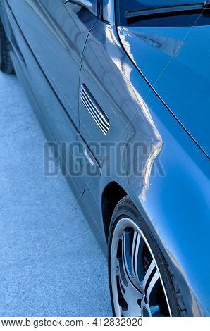 Old Bmw M3 Side View, Luxury Car In Istanbul City, October 06 2011 Pendik Istanbul Turkey Used Car M