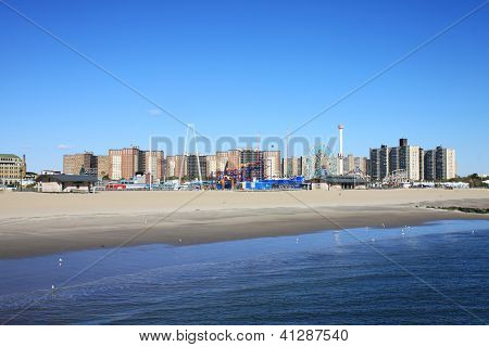 Coney เกาะในเวลาหนาว